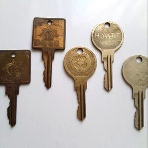Vintage Hotel Keys